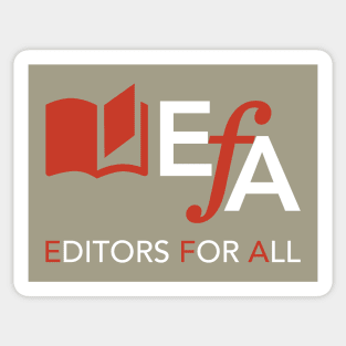 Editors for All Sticker